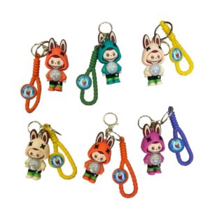 Brelok do Kluczy Labubu LED