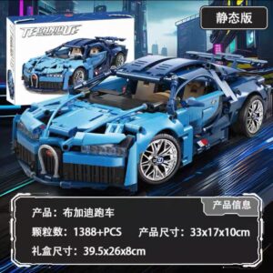 Klocki Samochod Technique 1388+PCS