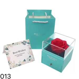 Pudełko Prezent Kwiaty