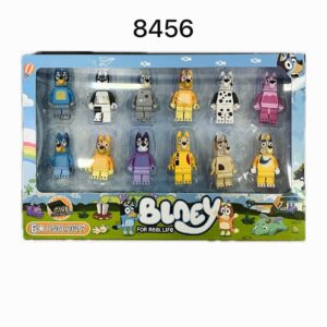 Zabawki Figurki Bluey 12PCS