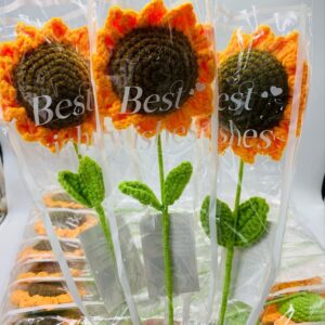 Zabawki Słonecznik Szydełkowy