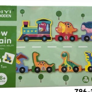 Zabawki Drewniana Tow Train